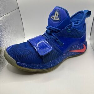Nike Playstation x PG 2.5 Basketball Shoes Blue Mens 10 BQ8388-900